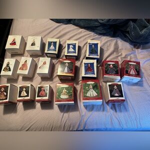 Hallmark keepsake Barbie ornaments